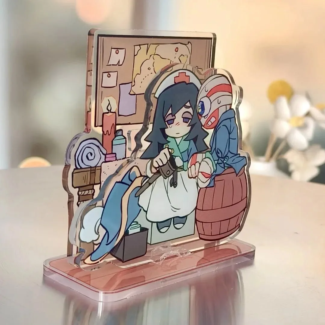 アニメIP向け 多キャラクターアクリルグッズに関する多キャラクターアクリルグッズの日本向けアクリルOEM対応事例画像