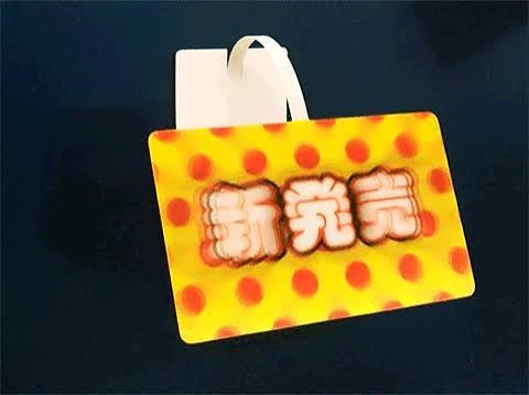 レンチキュラー表現に対応する液体封入・可動・NFC対応アクリルキーホルダーOEMの加工・構造例