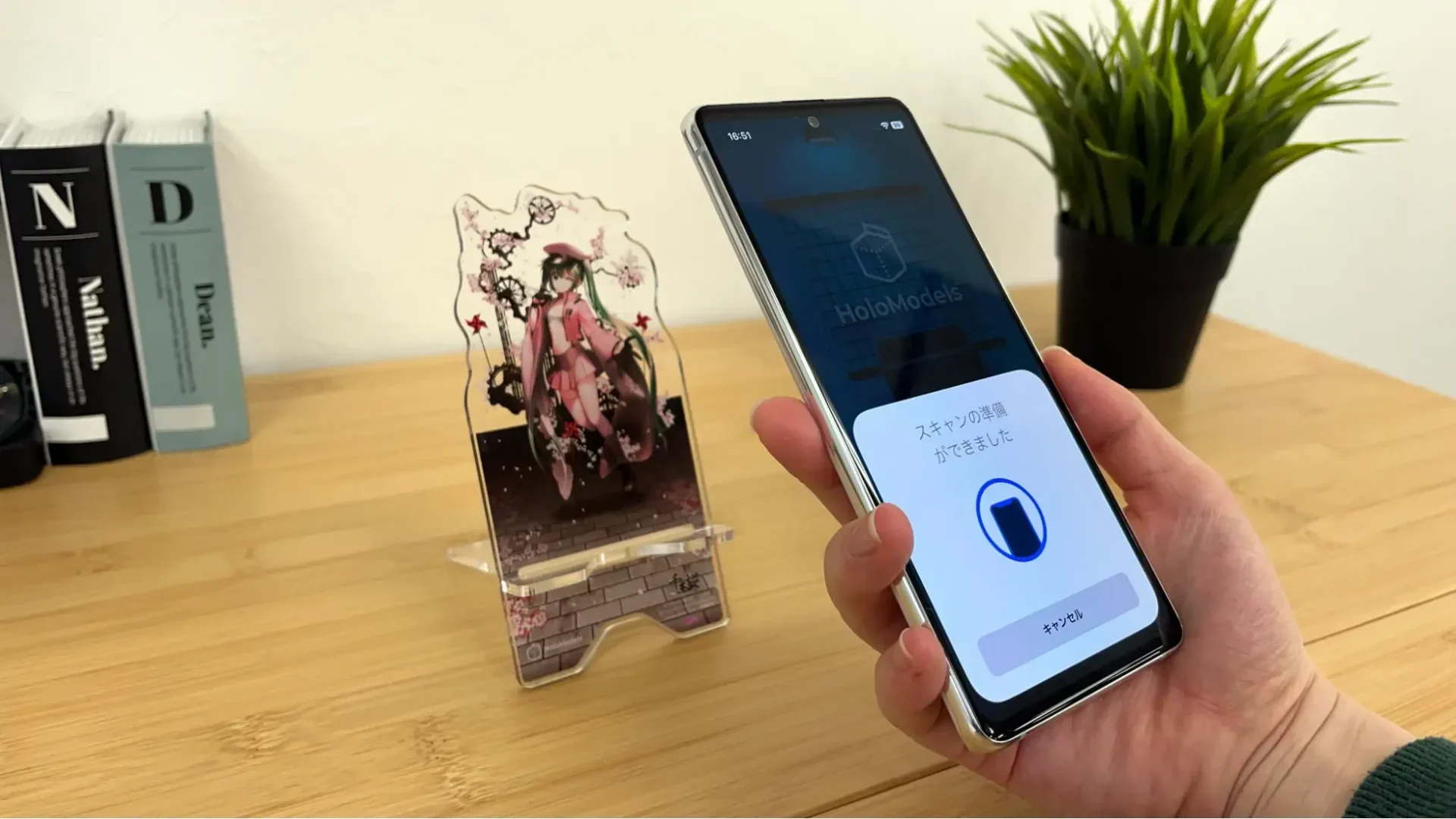 NFC内蔵アクリルグッズOEMで紹介するNFC内蔵アクリルグッズのOEM製作・仕様確認イメージ