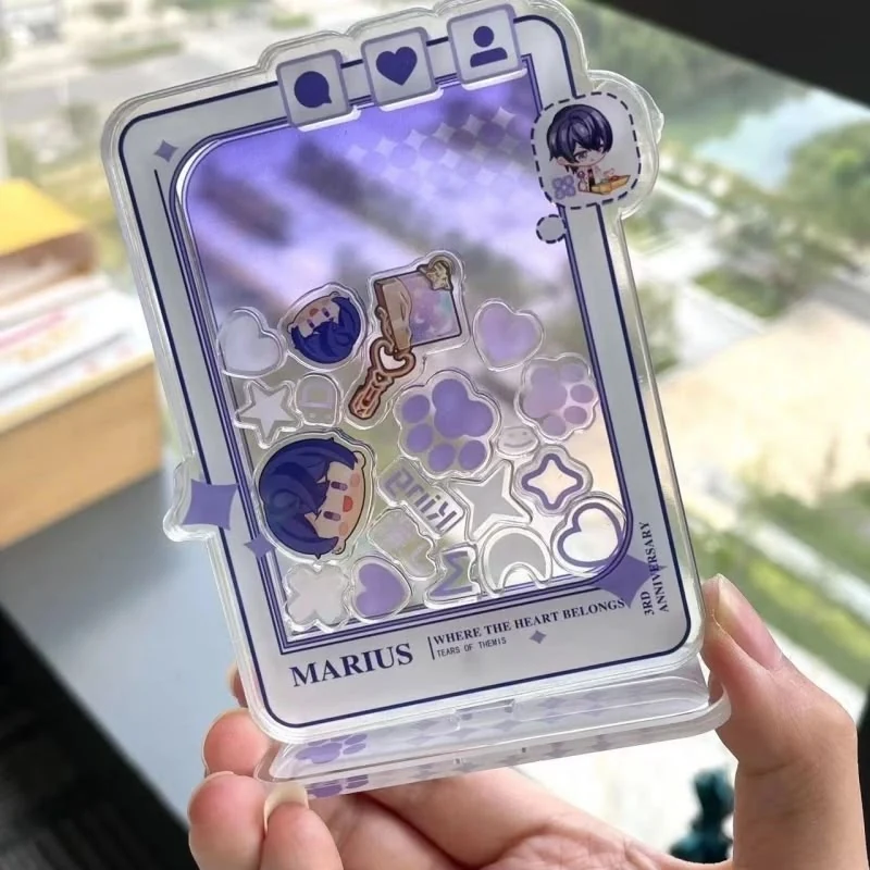 シャカシャカアクリルスタンドの液体封入・流砂・オイルインアクリルグッズOEM製作例